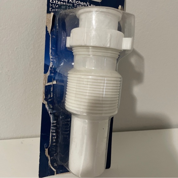 PEERLESS PRL083 Flexible Sink TRAP EXTENSION TUBE PIPE kitchen 1 1/4" or 1 1/2" - Picture 2 of 8